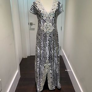 Afrozaks Zebra Dreams Dress